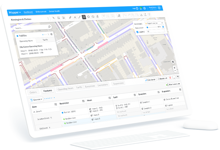 Mapper our (TRO) Traffic Order Management Software for Local Authorities