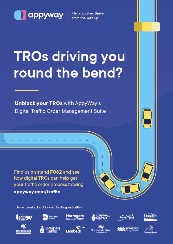 Traffex poster - TROs driving you round the bend?