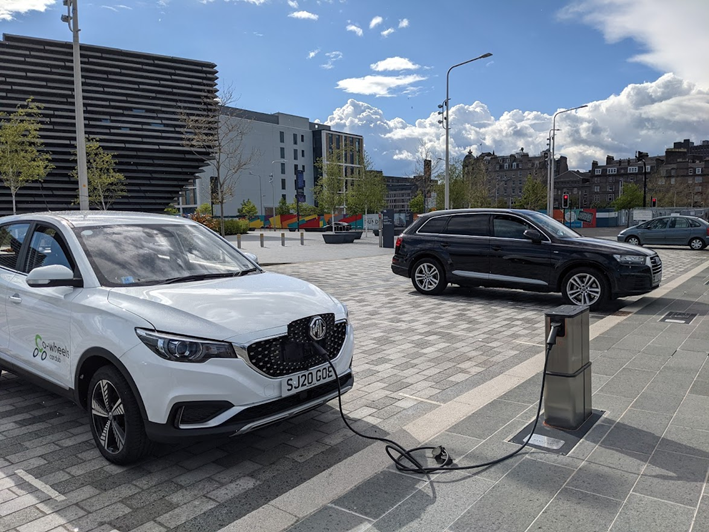 EV charging in Dundee